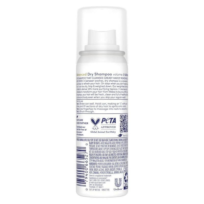 Dove Beauty Volume & Fullness Dry Shampoo, 5 of 8