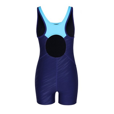 Charmo Girls Boyleg One Piece Swimsuit Athletic Bathing Suit Competitive Swimwear Black Size 13-14 Years — фото 7