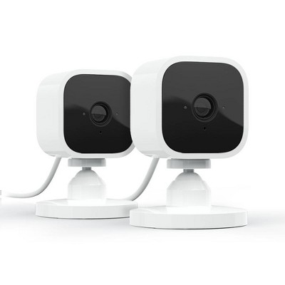 Amazon Blink Mini 1080p Wireless Security Camera - 2pk - White