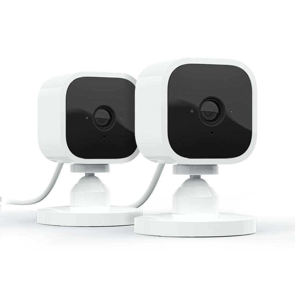 Photos - Surveillance Camera Amazon Blink Mini 1080p Security Camera - 2pk - White 