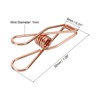 Unique Bargains Wire Hollow Out Clips Metal Prevent Tearing Pages Home Office Paper Clip 50 Pcs - 2 of 4