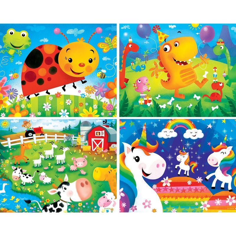 MasterPieces Kids Puzzle Set - Lil Puzzler 4-Pack 48 Piece Jigsaw Puzzles, 3 of 6