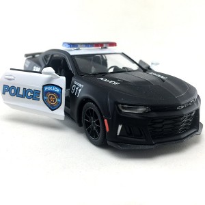 KiNSMART - 2017 Chevrolet Chevy Camaro ZL 1 1:38 5" Die Cast Metal Model Toy Car (Rescue Police) - 1 of 4