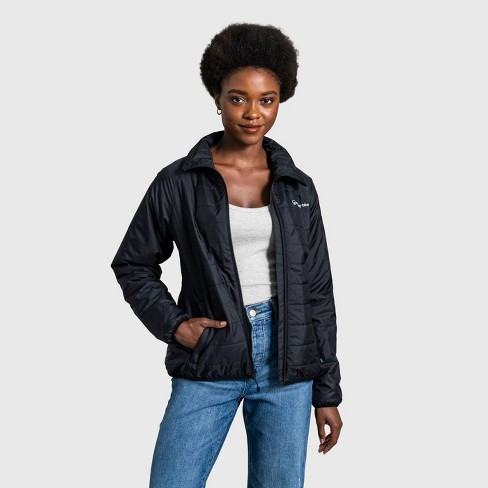United By Blue Women's Bison Insulated Recycled Puffer Jacket - Black L :  Target