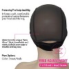 Labhairs Wig Grip Cap – Adjustable, non-slip & reusable. Secures glueless lace wigs with headband. One size fits all, Brown - 4 of 4