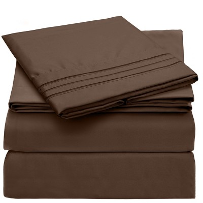 4 Piece Microfiber Sheet Set - Mellanni