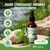 Mulittea Oregano Oil Liquld Drops – 80% Carvacrol, Black Seed & Vitamin E | Immune, Digestive & Antioxidant Support | 2 fl oz - 4 of 4