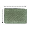 Knightsbridge Shooting Star 220 GSF Reversible Bath Rug - 20" x 30" - 2 of 4