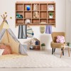 GustoWave Wall Mount Cubby Storage Organizer,15 Cubbies with Shoe Shelf Hooks Daycare Shelves for Toys, Classroom Furniture, Kids Room Organization - 2 of 4
