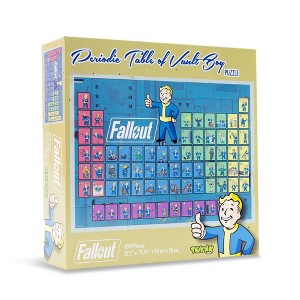 Fallout Periodic Table Of Vault Boy 1000-Piece Jigsaw Puzzle - 1 of 4