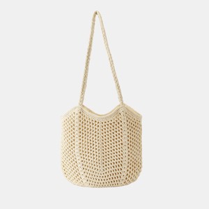 Women's Crochet Tote Bag with Rope Strap - Cupshe - 1 of 3