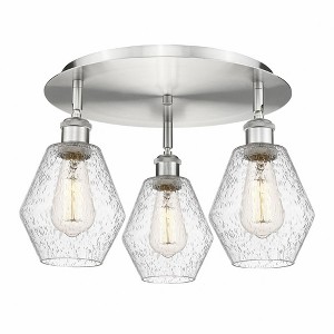 Cindyrella - 3 Light Flush Mount In Industrial Style-10 Inches Tall and 17.75 Inches Wide - 1 of 1