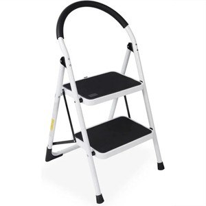 SONYON 2 Step Ladder Folding Step Stool with Anti-Slip Pedal - 1 of 3