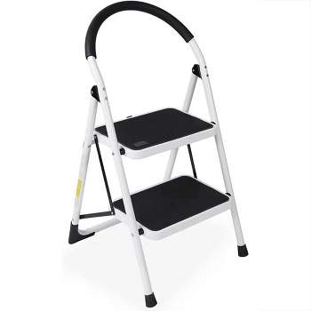 SONYON 2 Step Ladder Folding Step Stool with Anti-Slip Pedal