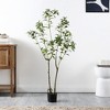 Artificial Tree - Faux 60" Potted Pieris Japonica Plant - FXP2013 - Green - Safavieh - 2 of 4