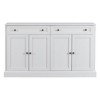 Okak Sideboard Cabinet, Bufft Cabinet with 4 Doors and 2 Drawers, Storage Cabinet for Living Room, Dining Room, Kitchen, Antique White - 4 of 4