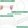 Unique Bargains Flexible Silicone Rubber Tube High Temp Water Air Hose Pipe for Pump - 2 of 4