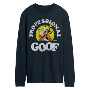 Men's - Disney - Professional Goof Long Sleeve Graphic T-Shirt - 1 of 3
