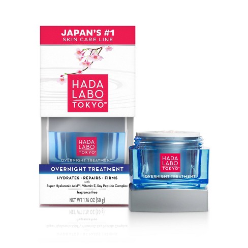 Hada Labo Tokyo Overnight Treatment - 1.76oz : Target