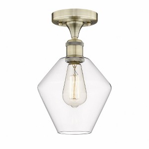 Cindyrella - 1 Light Semi-Flush Mount In Nautiical Style-11.25 Inches Tall and 8 Inches Wide - 1 of 1