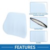 Unique Bargains Car Seat Lumbar Cushion Memory Foam Support Ergonomic Design - 2 of 4