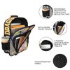 Dragon Ball Z Super Saiyan Character Panels 16” Backpack - 3 of 4