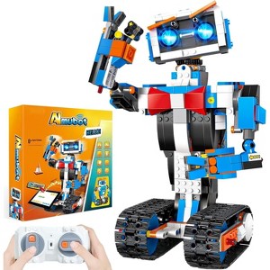 AENKYO Robot Building Toys, STEM Projects for Ages 8-12 Kids, Coding Robot with Remote & App Control, Robot Toy Gifts for Boys and Girls - 1 of 4