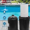 XtremepowerUS 175 Square Foot for In-Ground Pool & Spa Cartridge Filter Clean - 4 of 4
