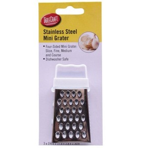 Tablecraft SG100 Stainless Steel Mini Grater, Silver - 1 of 1