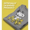 Women's - Peanuts - Charlie Brown Good Music Good Days Cropped Graphic Hoodie - 4 of 4