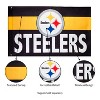Evergreen Pittsburgh Steelers Burlap 3' x 5' Flag, Premium Single Sided Printed with Grommets, Printed In The USA - 4 of 4