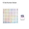Unique Bargains Office Home Warehouse Self-Adhesive Reflective Sticker 10 Sheets - 2 of 4