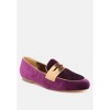 Malta Penny Strap Velvet Loafers Women - 2 of 4