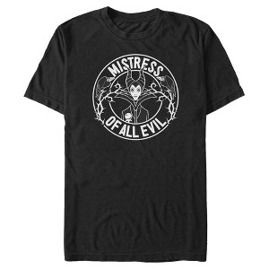 Men's Sleeping Beauty Raven Maleficent T-Shirt - 1 of 4