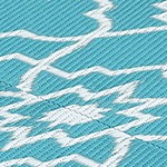 light blue/white