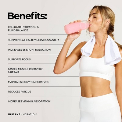 Instant Hydration Watermelon Electrolyte Drink Mix Sports Drink - 10ct/72gms