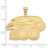 Black Bow Jewelry 14k Yellow Gold St Joseph's Hawks NCAA Extra Large Pendant - 2 of 3