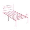 Bed Frame, Metal Bed Frame with Headboard and Footboard, Noise Free Platform Bed Frame with Strong Slats Support, Under Bed Storage - 4 of 4