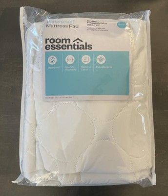 Full Waterproof Quilted Mattress Pad - Room Essentials™ : Target