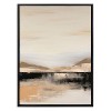 Kate & Laurel All Things Decor 31.5"x41.5" Sylvie Peaceful Landscape II Framed Canvas by Amy Lighthall Black - 2 of 4