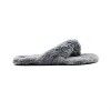 Women's Faux Fur Flip Flop - solei sea - 3 of 4