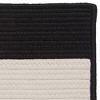Colonial Mills Pershing Rug - Black 5x5 - 2 of 4
