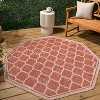 JONATHAN Y Trebol Moroccan Trellis Textured Weave Indoor/Outdoor Area Rug - 4 of 4
