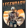 Men's Star Wars: The Mandalorian Din Djarin and Grogu Legendary Dad T-Shirt - 2 of 4