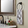 SKL Home 2pc Snowman Birdhouse Hand Towel Set : Microfiber, Machine Washable, Non-Slip Backing - image 4 of 4