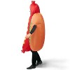 Joufy Full-Body Hot Dog Inflatable Costume for Halloween Costume Adult, Deluxe Food Themed Halloween Costume - 2 of 4