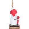Ganz S'mores Resin Holiday Ornament, Snowball Snowman - 2 of 3