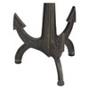 Metal and Wood Anchor Table Brown/Black - Olivia & May: Nautical-Inspired, Round Accent Table for Home Decor - 3 of 4