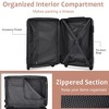 Hardside Luggage Sets 2 Piece Suitcase Set Expandable with TSA Lock Spinner Wheels for Men Women - 3 of 4