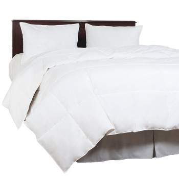 Hastings Home Ultra-Soft Down Alternative Comforter - Hypo-Allergenic, Quilted Box Stitched, for All Season